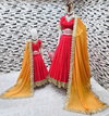 NOC 506 Faux Georgette Kids Readymade Girls Wear Lehenga Choli Wholesale Price In Surat
